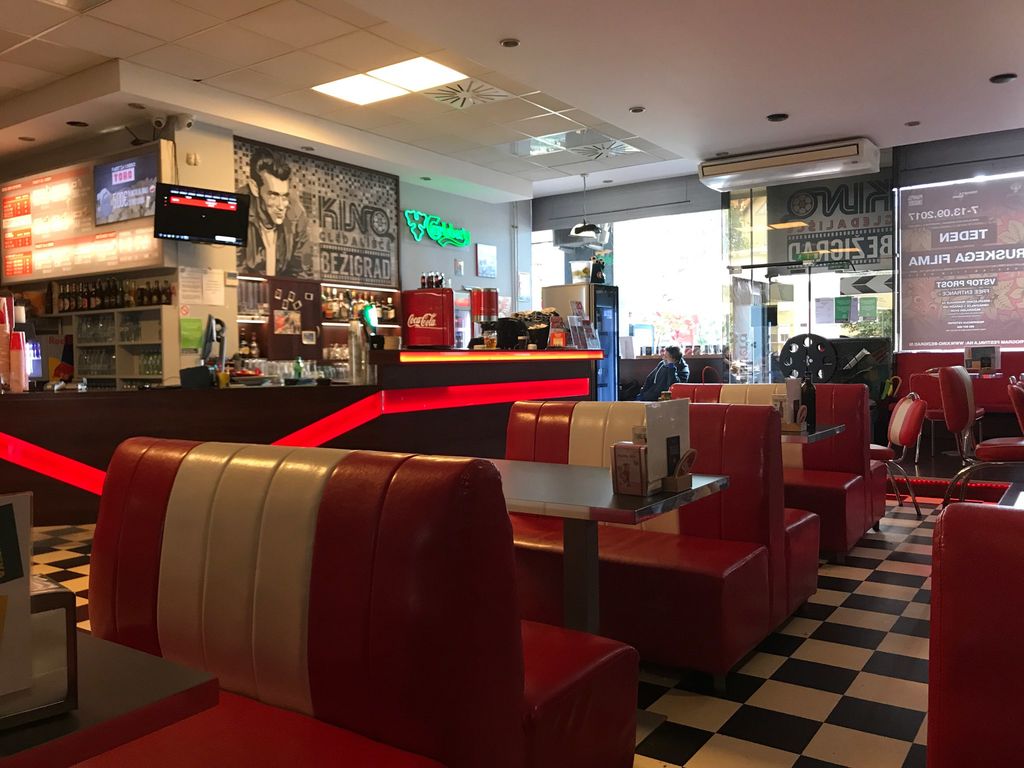 Kavarna in restavracija Kino gledali&scaron;ča Bežigrad